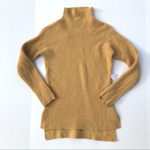 Light mustard bartolini turtleneck sweater Italy